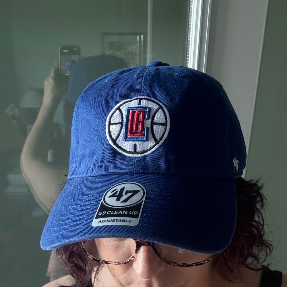 LA Clippers  Blue Adjustable Hat